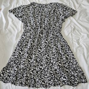 Sundress black and white M